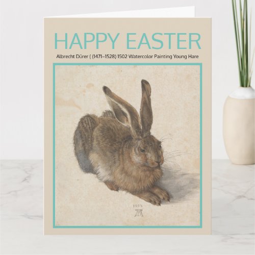 Albrecht Drer 1502 HARE Easter Card