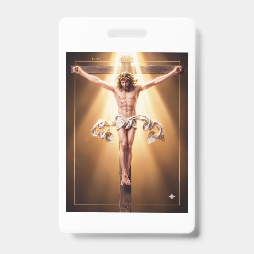 Albrecht Dürer 1505 Christ on the Cross badge