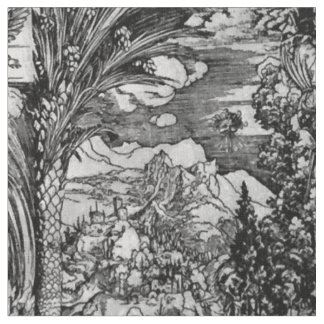 Albrecht Dürer Black and White Fabric