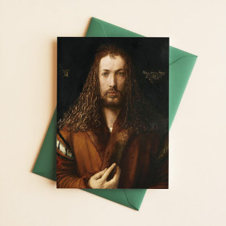 Albrecht Dürer Durer Self portrait Renaissance Postcard