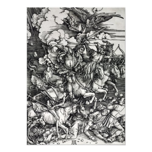Albrecht Drer Four Horsemen of the Apocalypse Photo Print