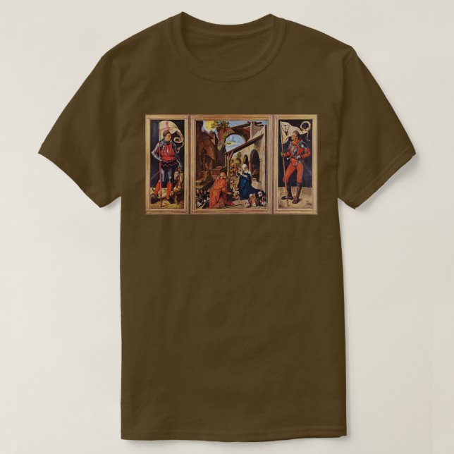Albrecht Durer Paumgartner altarpiece T-Shirt (Design Front)