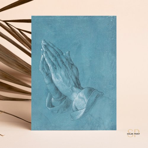 Albrecht Durer Praying Hands Painting Art Print Postcard