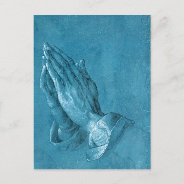 Albrecht Dürer Praying Hands Postcard (Front)