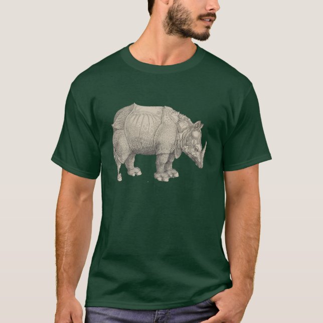 Albrecht Dürer Rhinoceros T-Shirt (Front)