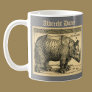Albrecht Durer Rhinoceros woodcut Renaissance art Coffee Mug