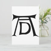 Albrecht Durer Signature Monogram (Standing Front)