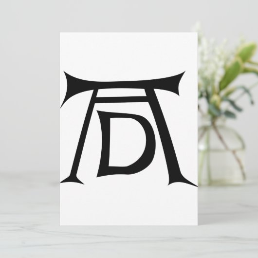 Albrecht Durer Signature Monogram (Standing Front)