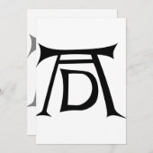 Albrecht Durer Signature Monogram (Front/Back)