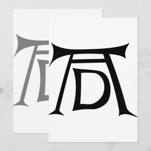 Albrecht Durer Signature Monogram (Front/Back)