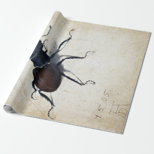 Albrecht Dürer Stag Beetle Wrapping Paper