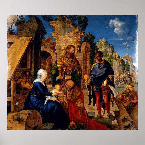 Albrecht Durer The Adoration of the Magi Poster