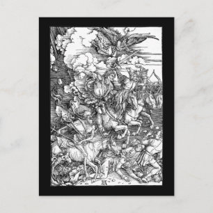 Albrecht Durer The Four Horsemen of the Apocalypse Postcard