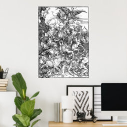 Albrecht Durer The Four Horsemen of the Apocalypse Poster | Zazzle