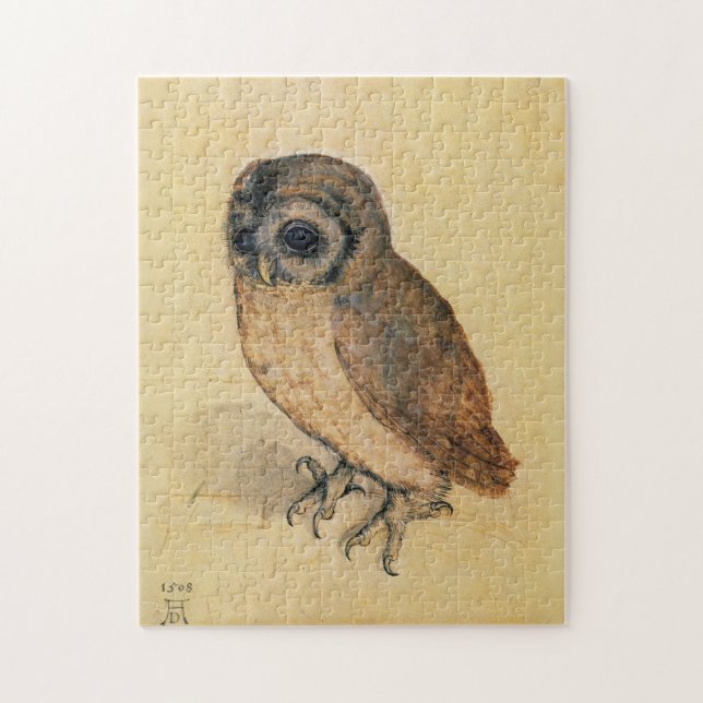 Albrecht Durer The Little Owl Jigsaw Puzzle (Vertical)