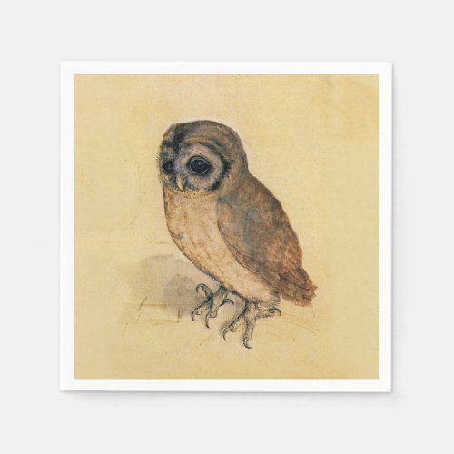 Albrecht Durer The Little Owl Paper Napkins