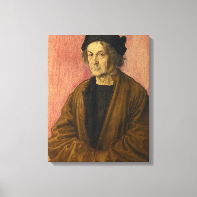 Albrecht Durer The Painters Father Canvas Print (Front)