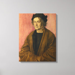 Albrecht Durer The Painters Father Canvas Print