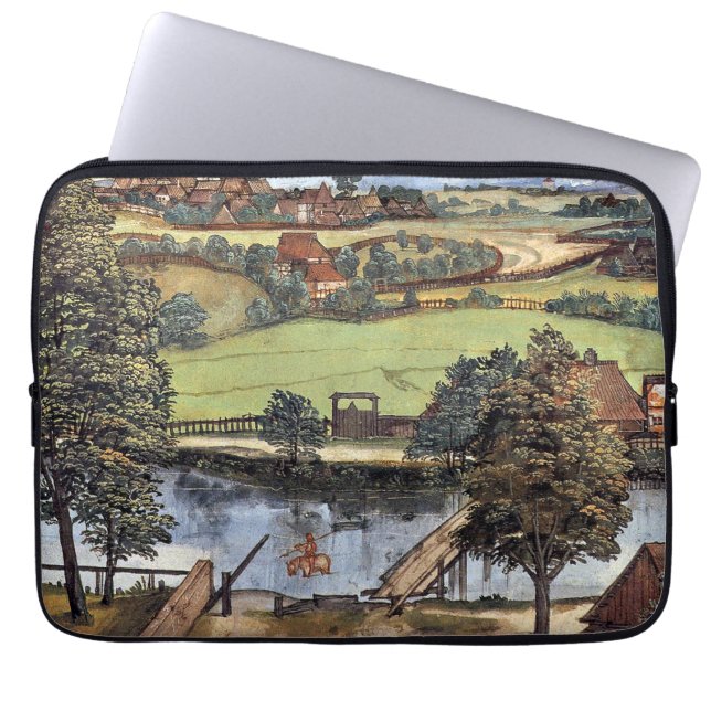 Albrecht Durer, The Trefileria on Peignitz, Laptop Sleeve (Front)