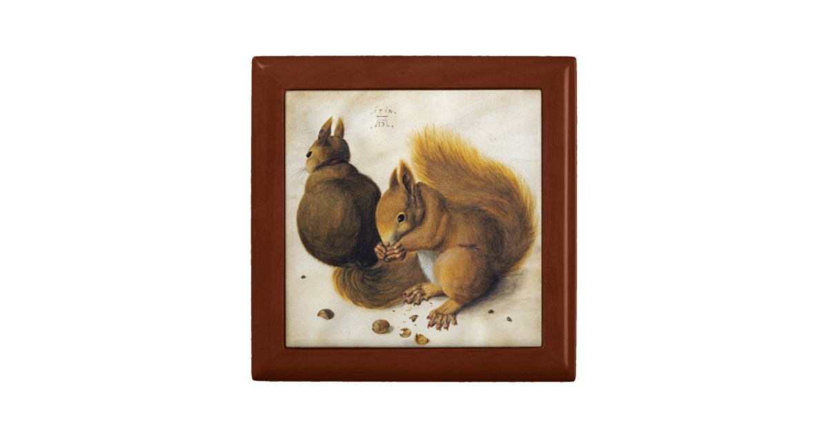 albrecht-durer-two-squirrels-one-eating-a-hazel-gift-box-zazzle