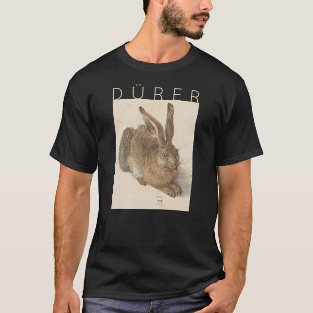 Albrecht Dürer Young Hare Bunny Rabbit Easter T-Shirt (Front)