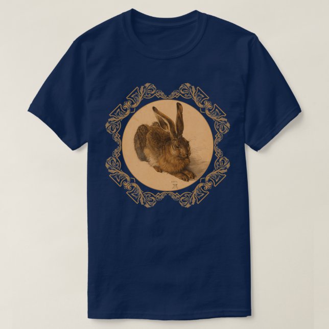 Albrecht Durer Young Hare Feldhase T-Shirt (Design Front)