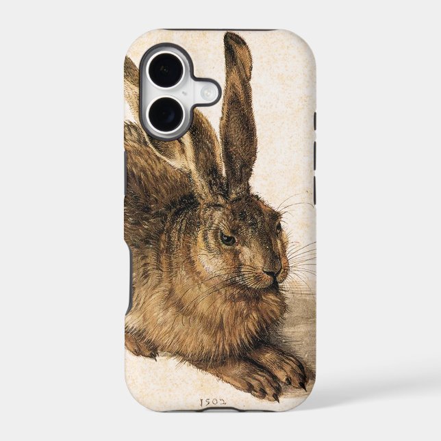 Albrecht Durer Young Hare Iphone Case (Back)