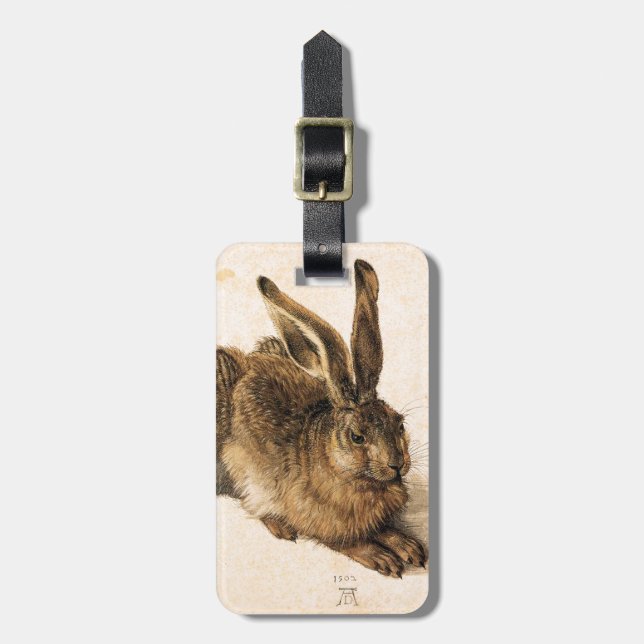 Albrecht Durer Young Hare Luggage Tag (Front Vertical)