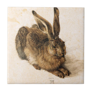 Albrecht Durer Young Hare Tile
