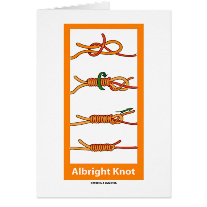 Albright Knot Greeting Card