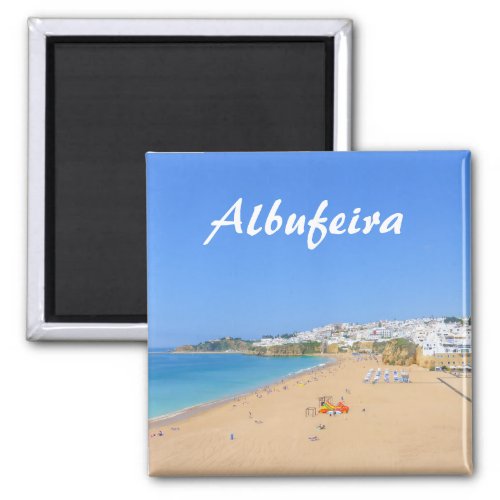 Albufeira in the Algarve in Portugal Souvenir Magnet