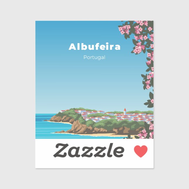 Albufeira Portugal Sticker (Sheet)