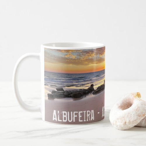 Albufeira _ Portugal Summer vacations in Algarve Coffee Mug