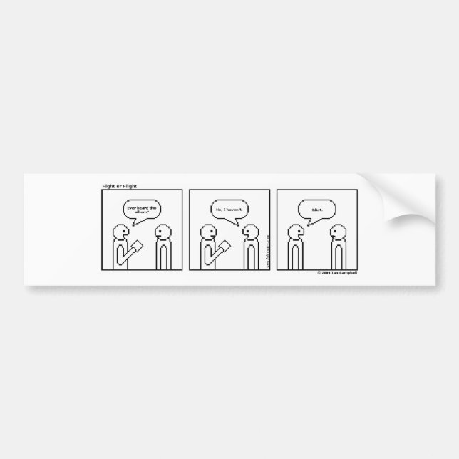 album bumper sticker (Front)