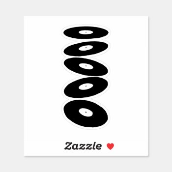 Album Drop Sticker by kbilltv at Zazzle
