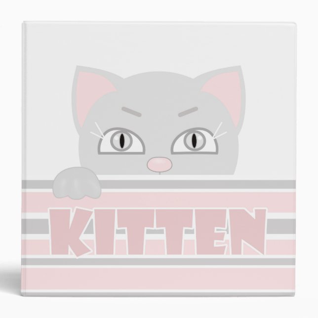 Album for baby 3 ring binder (Front)