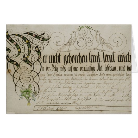 Album sheet, 1789 (Front Horizontal)