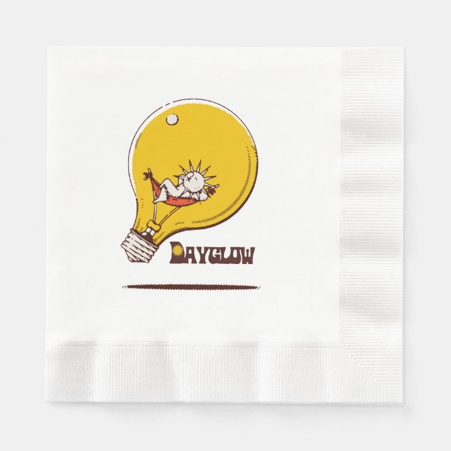 album show classic retro napkins (Front)