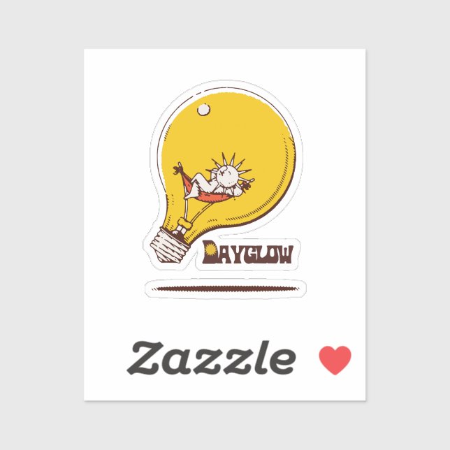 album show classic retro sticker (Sheet)