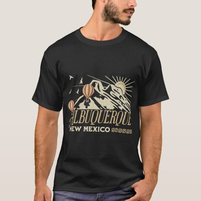 Albuquerque Air Balloon Festival New Mexico Fiesta T-Shirt (Front)