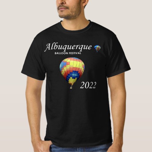 Albuquerque Balloon Festival 2022 New Mexico Fiest T_Shirt