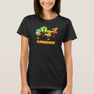 Albuquerque Balloon Festival 2022 New Mexico Fiest T-Shirt