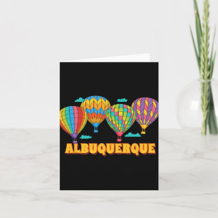Albuquerque Balloon Festival New Mexico Fiesta Card