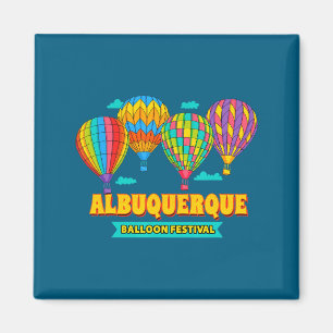 Albuquerque Balloon Festival New Mexico Fiesta Magnet