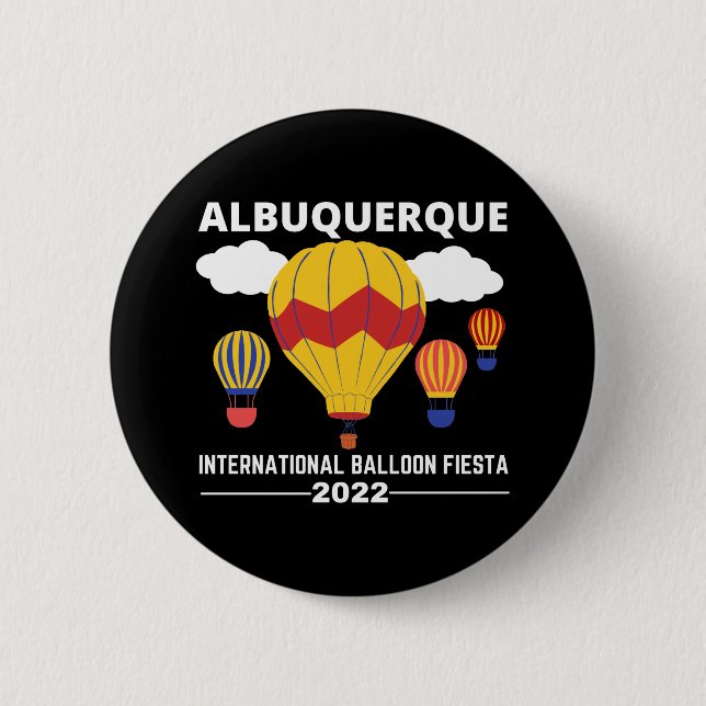 Albuquerque Balloon Fiesta 2022 Button (Front)