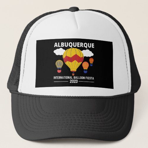 Albuquerque Balloon Fiesta 2023 T_Shirt Trucker Hat
