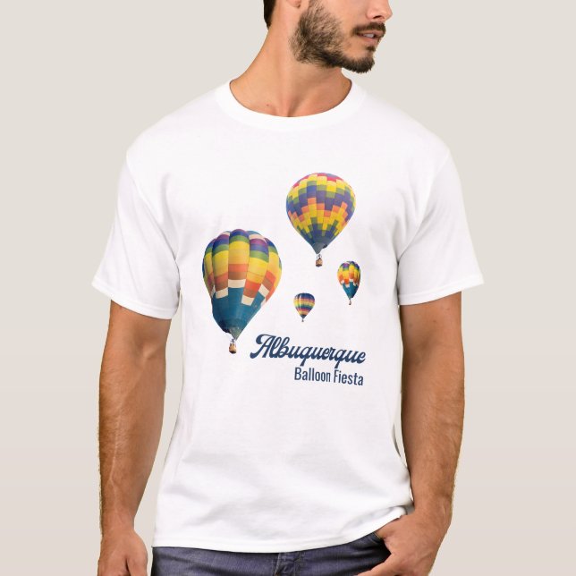 Albuquerque Balloon Fiesta International Event T-Shirt (Front)