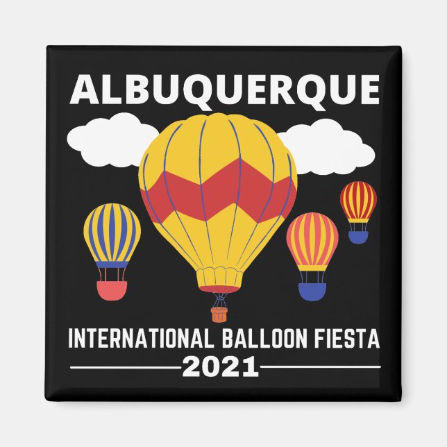 Albuquerque Balloon Fiesta Magnet (Front)