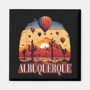 Albuquerque Balloon New Mexico Hot Air Balloon Magnet