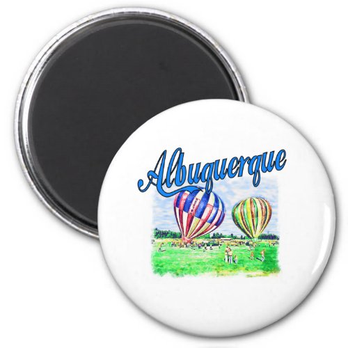 Albuquerque Balloons Magnet